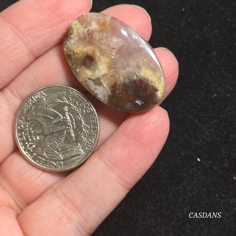 Moss Agate Cabochon