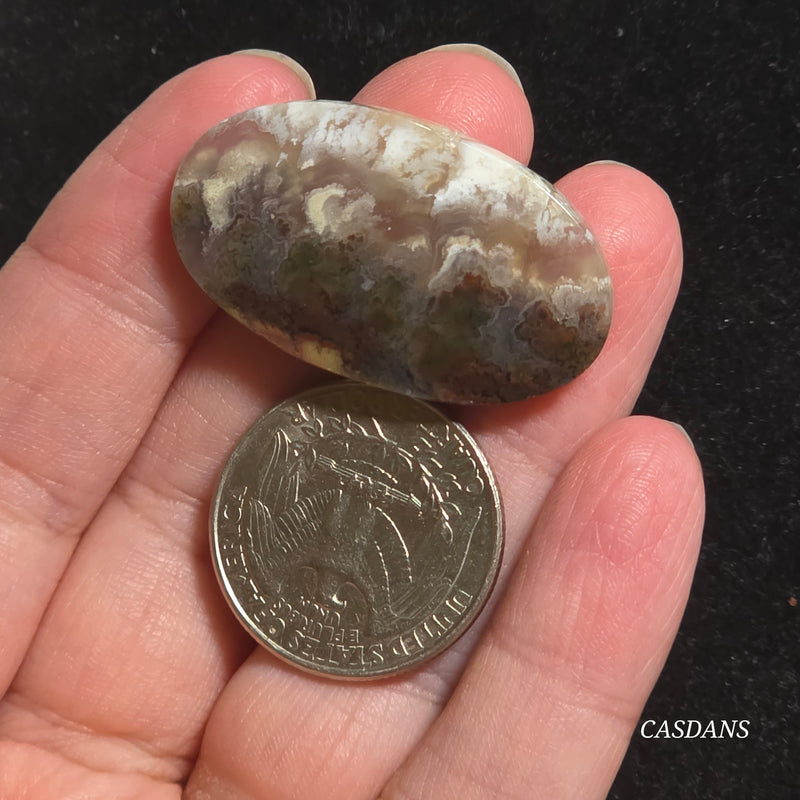 Moss Agate Cabochon