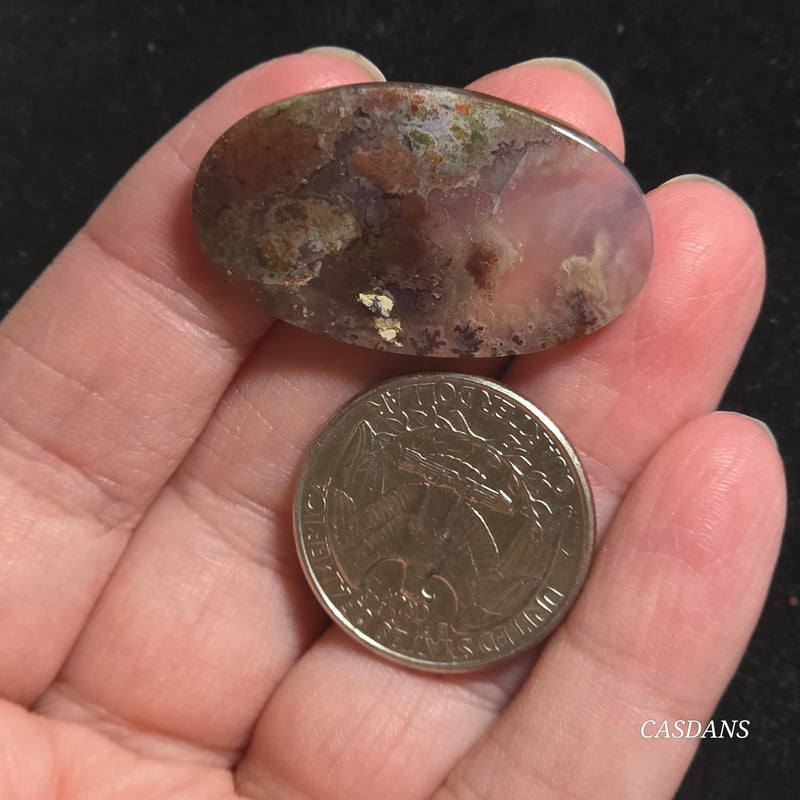 Moss Agate Cabochon