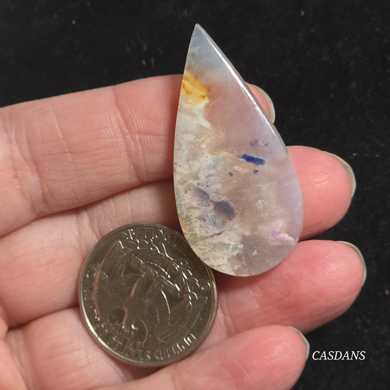 Moss Agate Cabochon