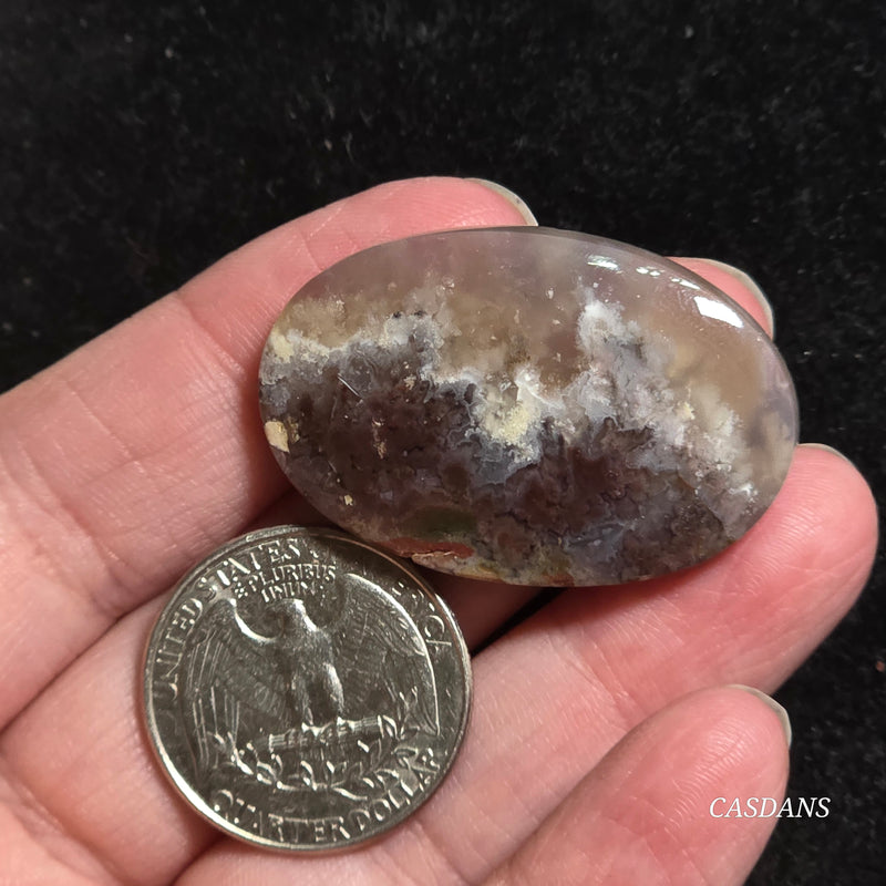 Moss Agate Cabochon