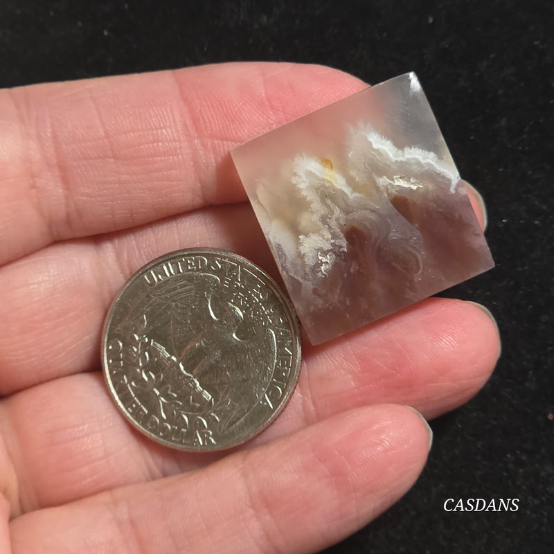 Moss Agate Cabochon