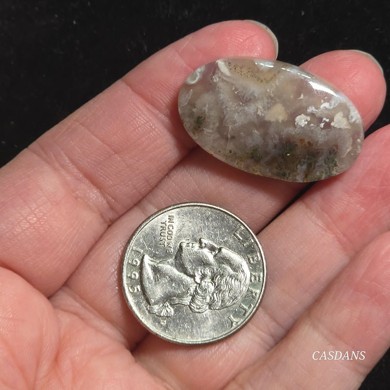 Moss Agate Cabochon