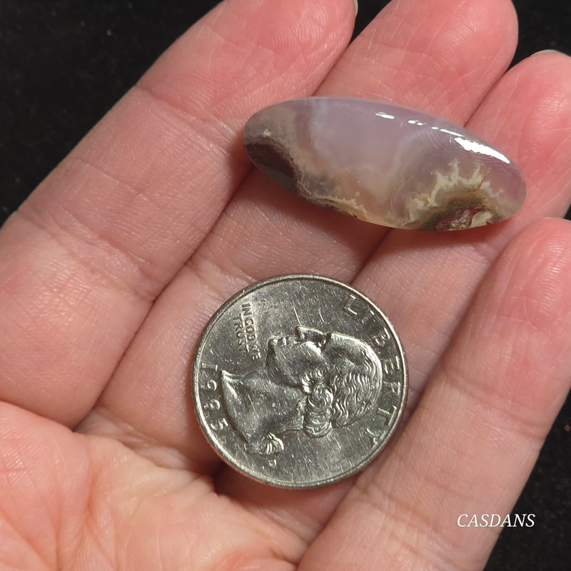 Moss Agate Cabochon