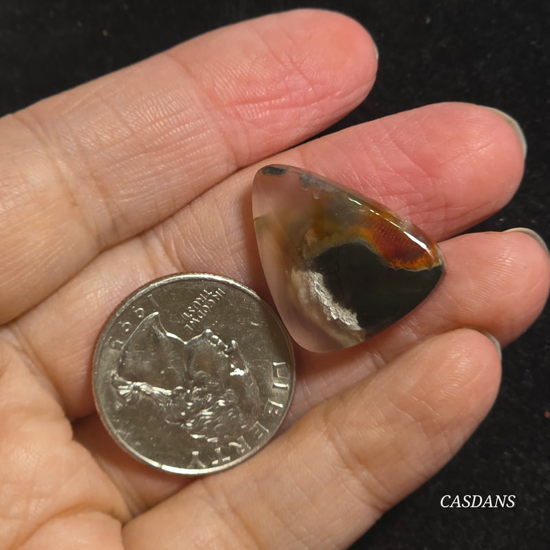 Moss Agate Cabochon
