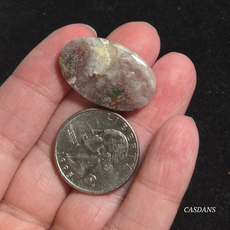 Moss Agate Cabochon
