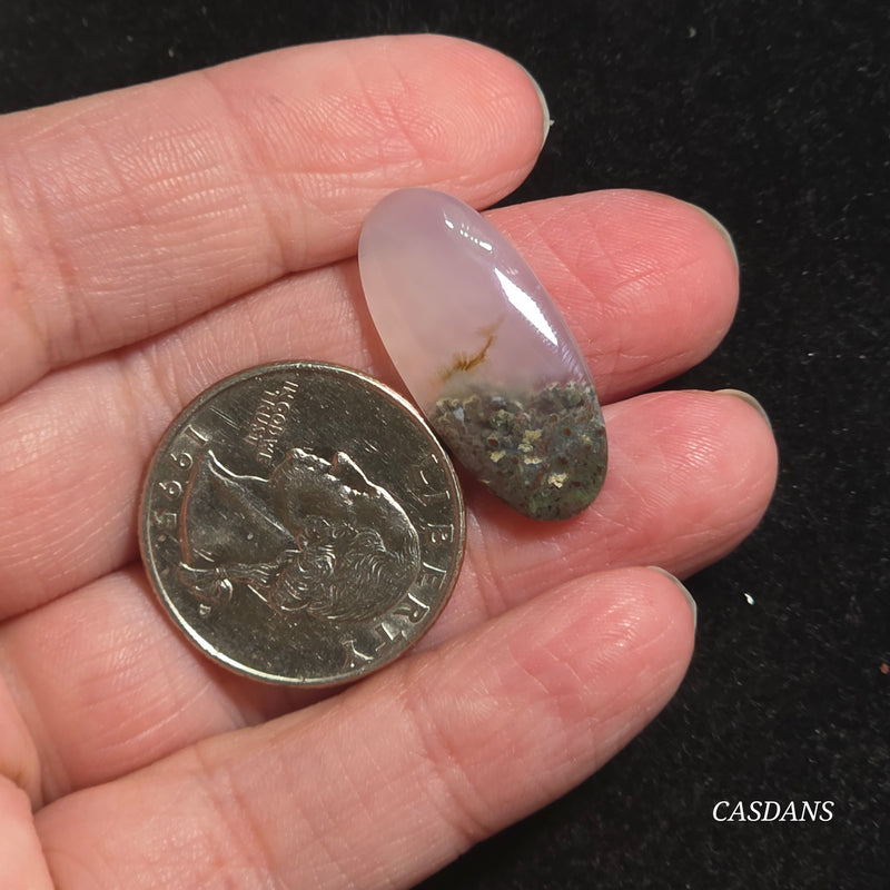 Moss Agate Cabochon