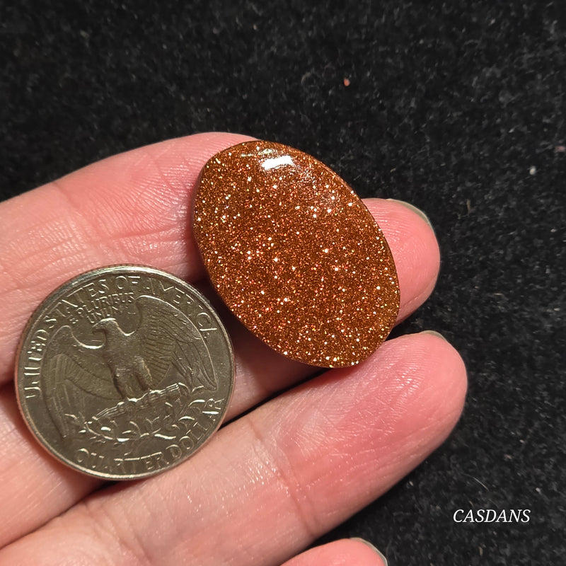 Goldstone Cabochon
