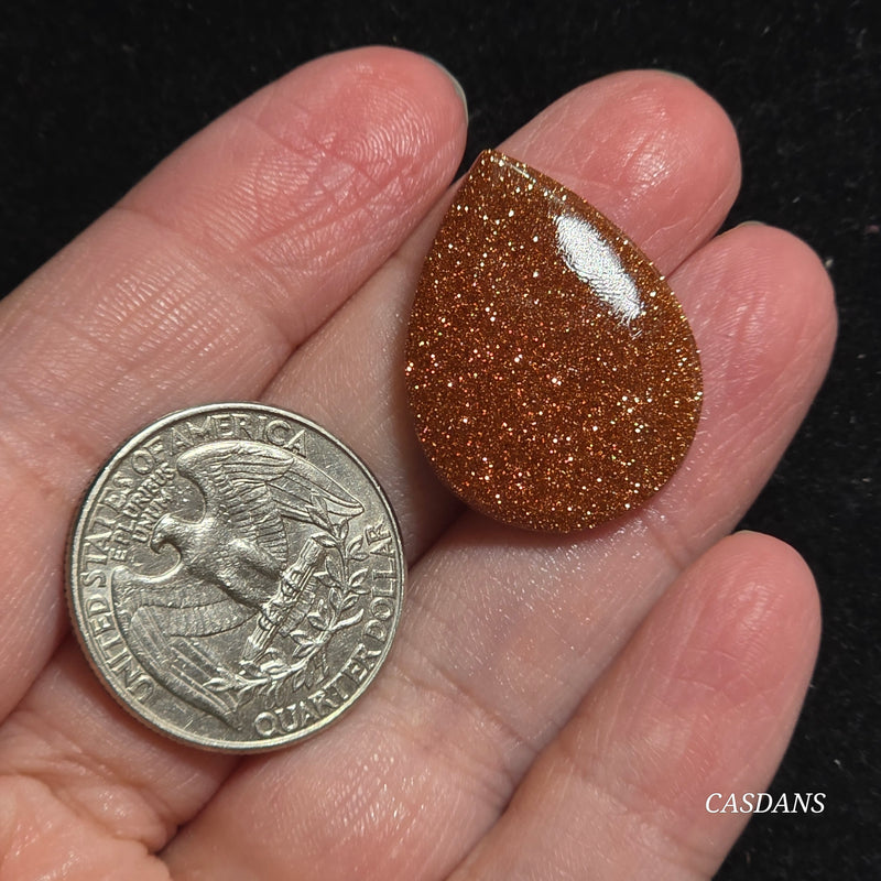 Goldstone Cabochon