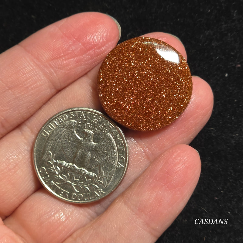 Goldstone Cabochon
