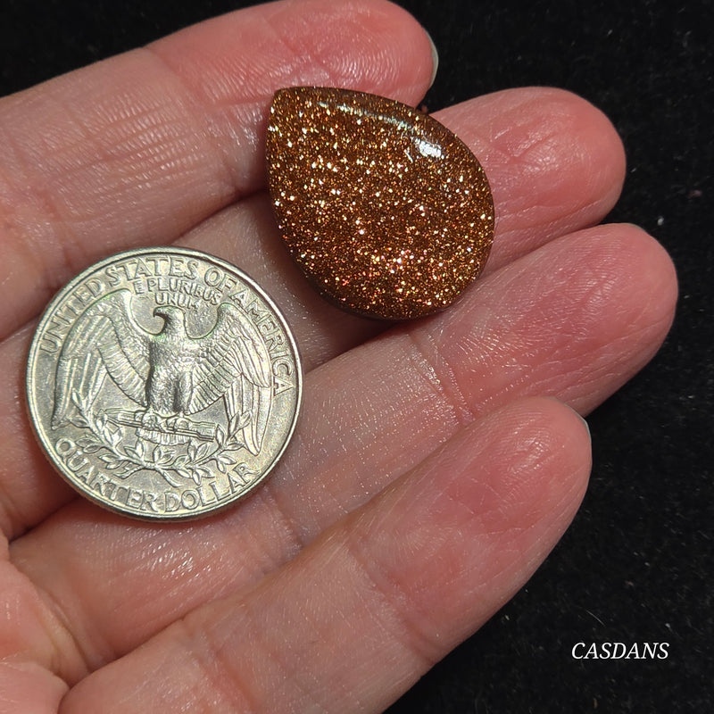 Goldstone Cabochon