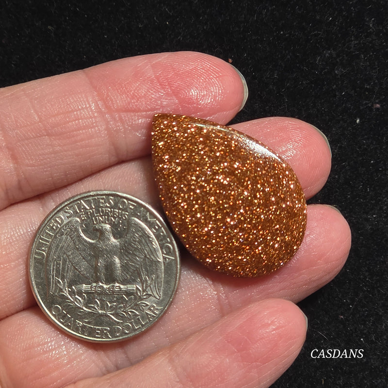 Goldstone Cabochon