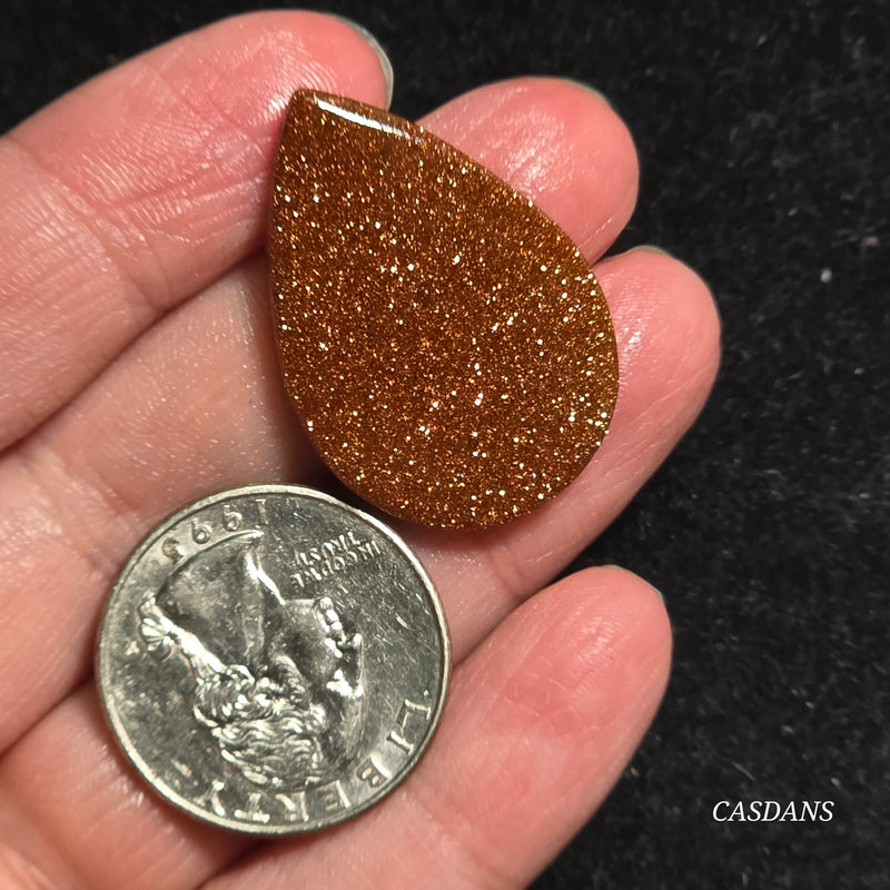 Goldstone Cabochon
