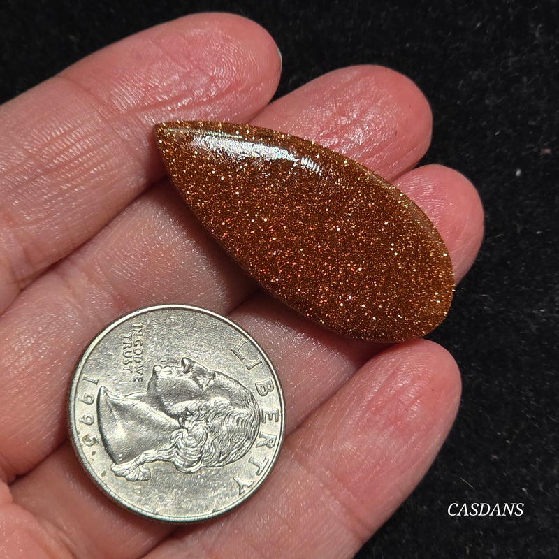Goldstone Cabochon