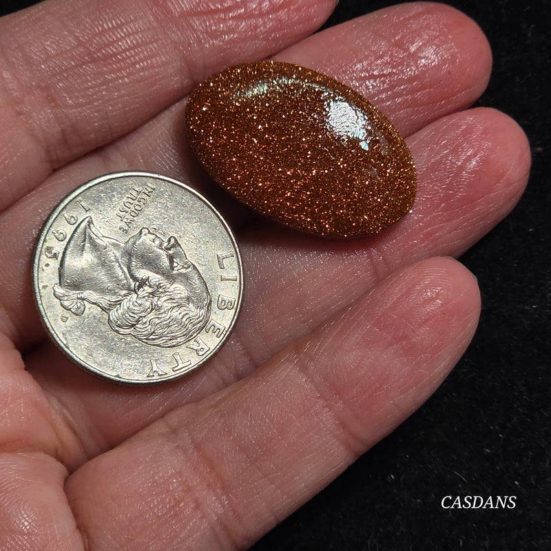 Goldstone Cabochon