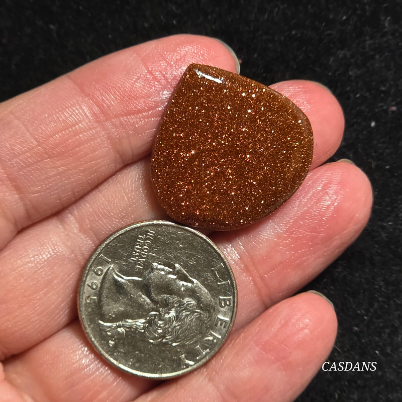 Goldstone Cabochon