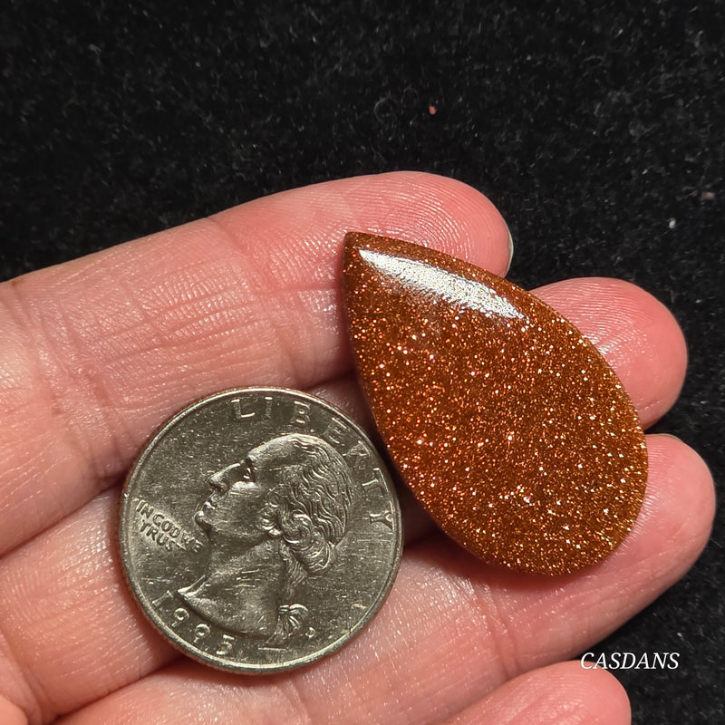 Goldstone Cabochon