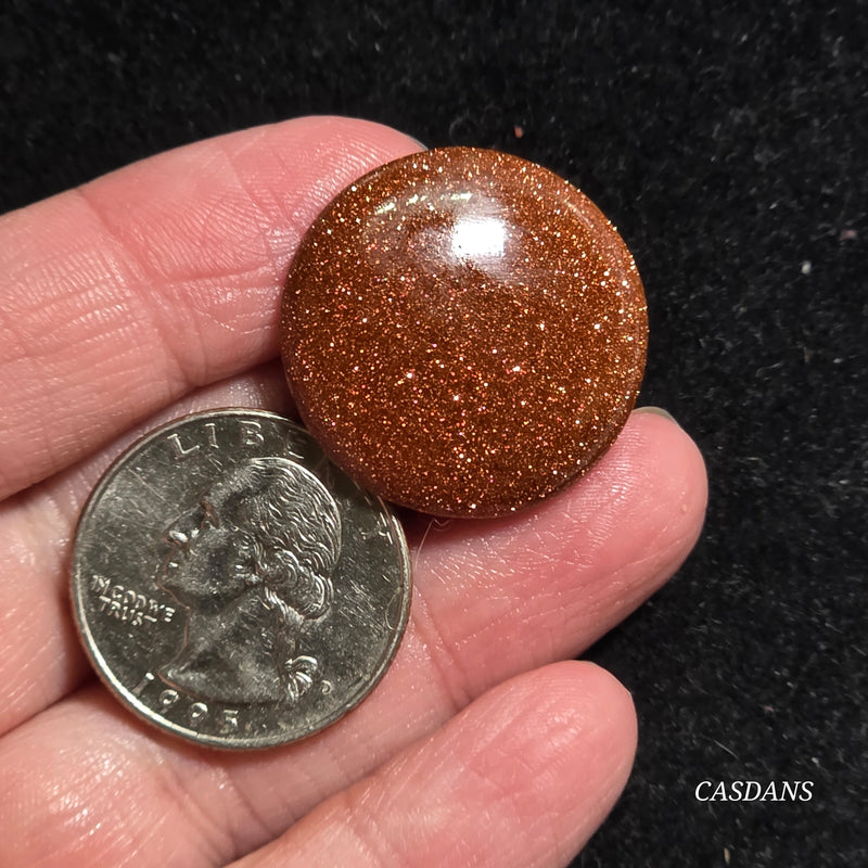 Goldstone Cabochon