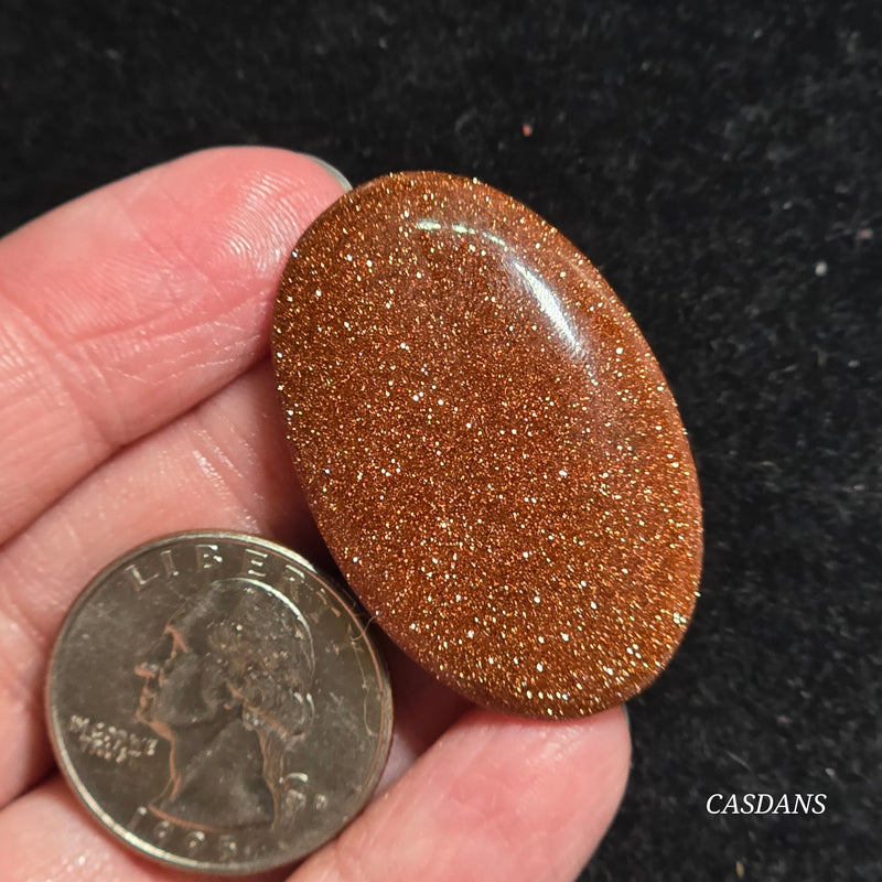 Goldstone Cabochon