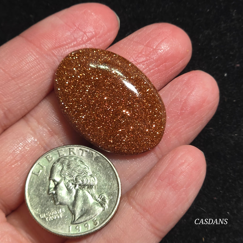 Goldstone Cabochon