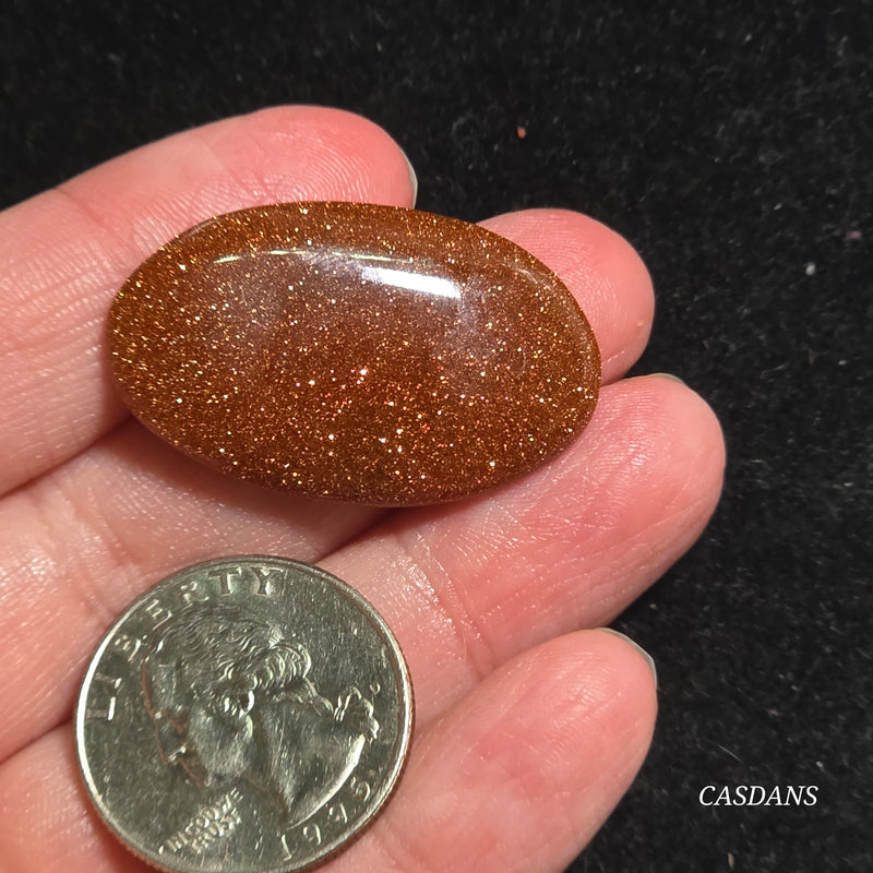 Goldstone Cabochon