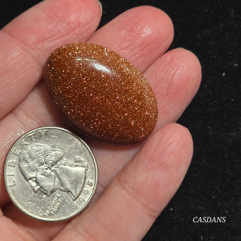 Goldstone Cabochon