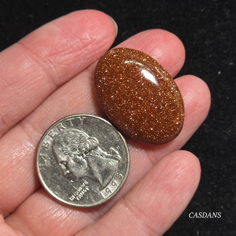 Goldstone Cabochon