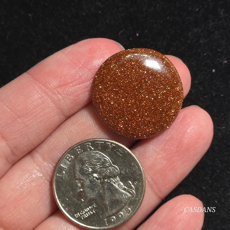 Goldstone Cabochon