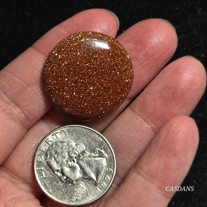 Goldstone Cabochon