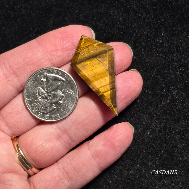 Tiger’s Eye Kite Cabochon