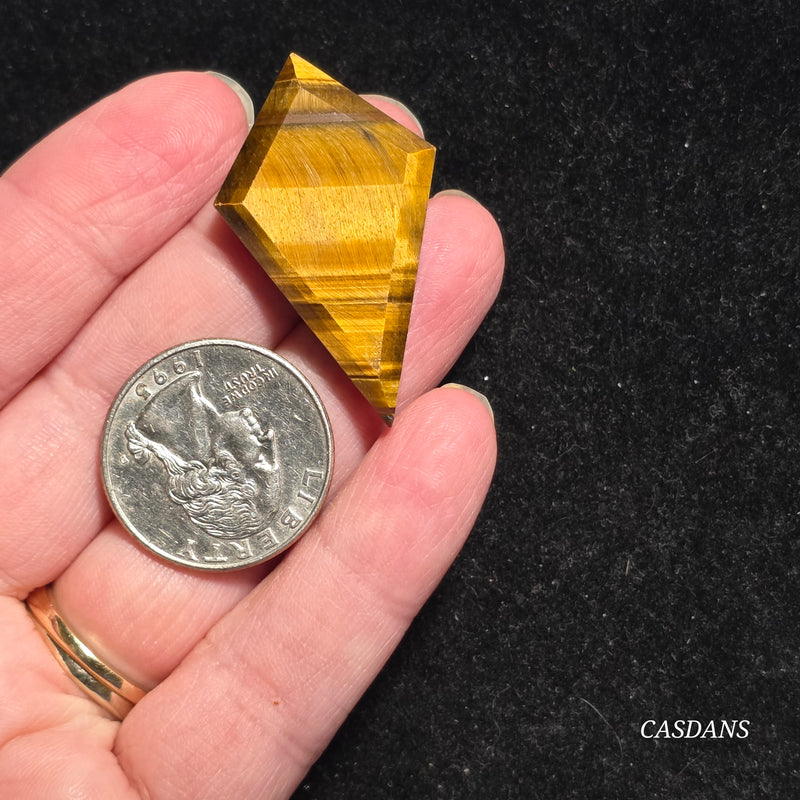Tiger’s Eye Kite Cabochon