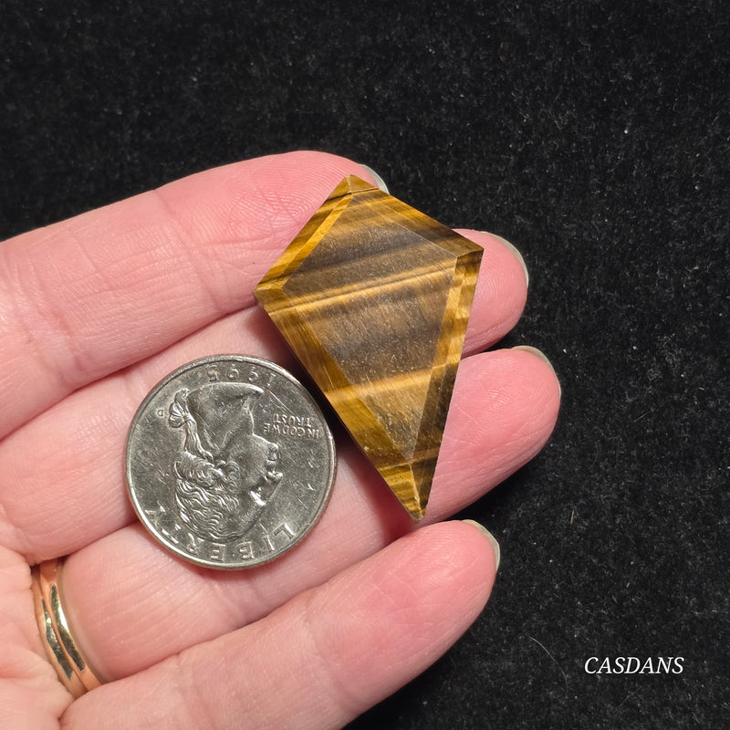 Tiger’s Eye Kite Cabochon