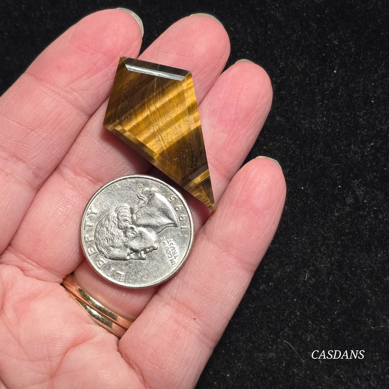 Tiger’s Eye Kite Cabochon
