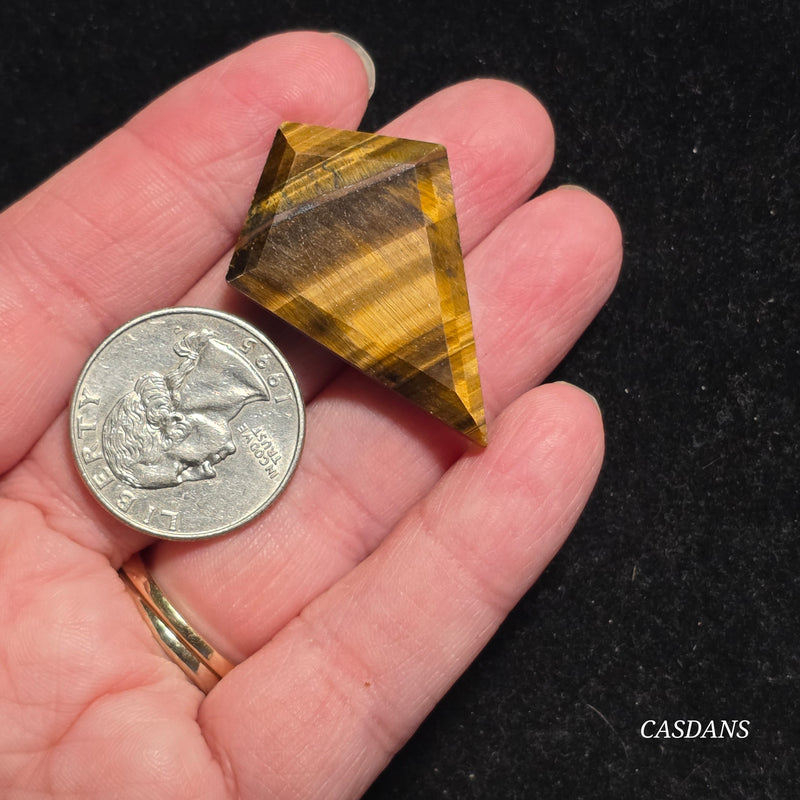 Tiger’s Eye Kite Cabochon
