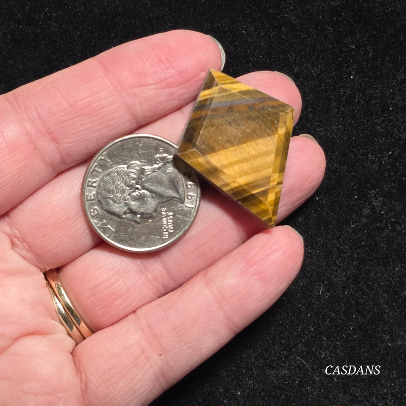 Tiger’s Eye Kite Cabochon