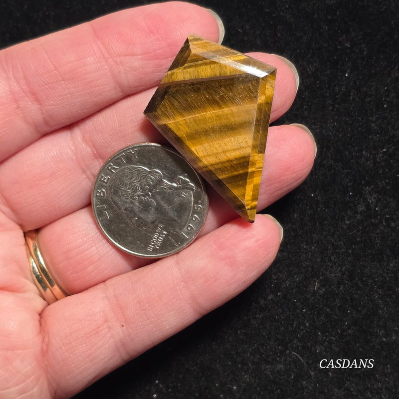 Tiger’s Eye Kite Cabochon