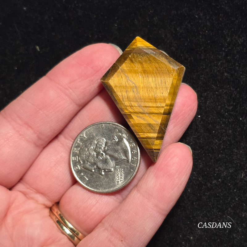 Tiger’s Eye Kite Cabochon