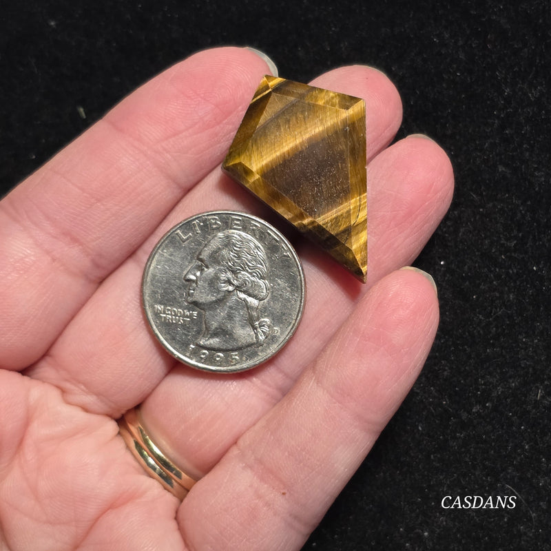 Tiger’s Eye Kite Cabochon