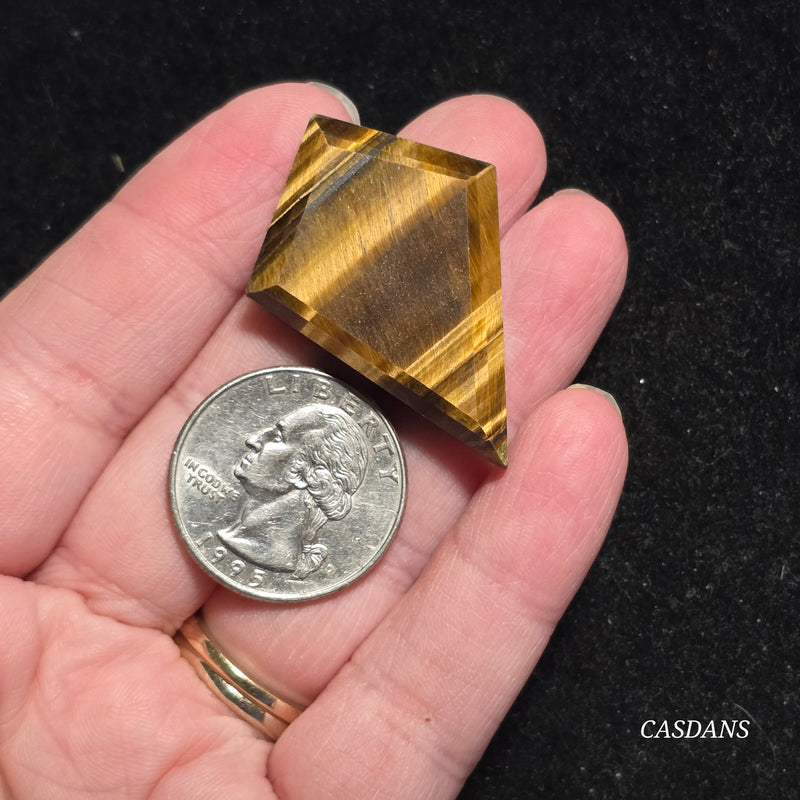 Tiger’s Eye Kite Cabochon