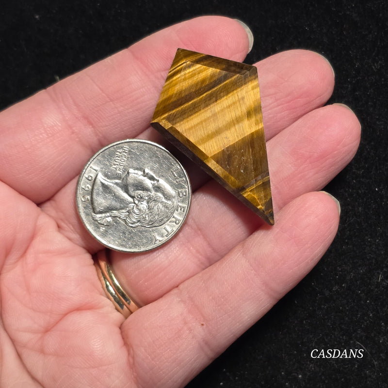 Tiger’s Eye Kite Cabochon