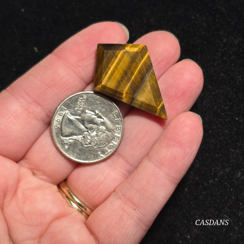 Tiger’s Eye Kite Cabochon