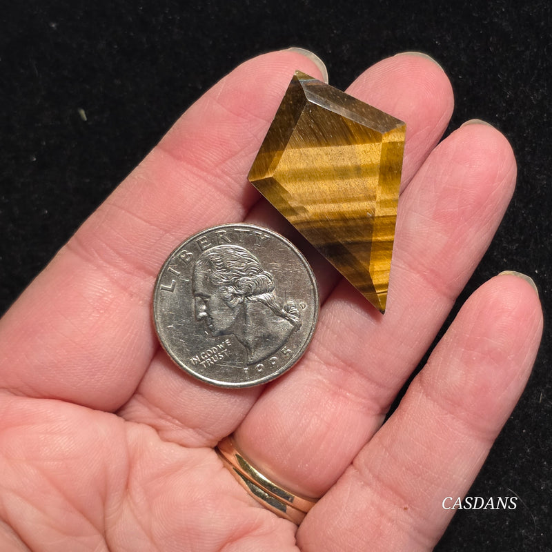 Tiger’s Eye Kite Cabochon