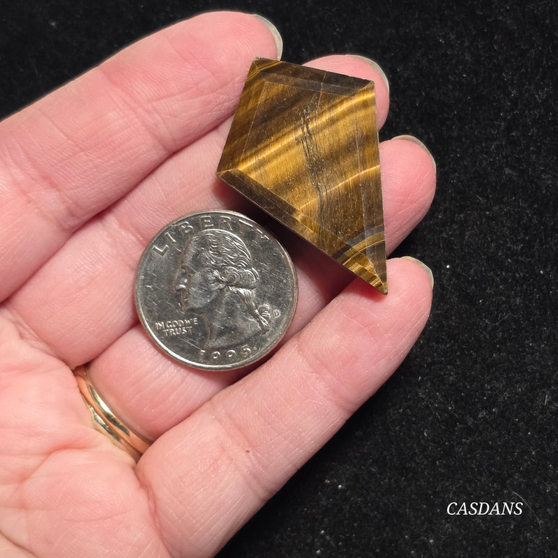 Tiger’s Eye Kite Cabochon
