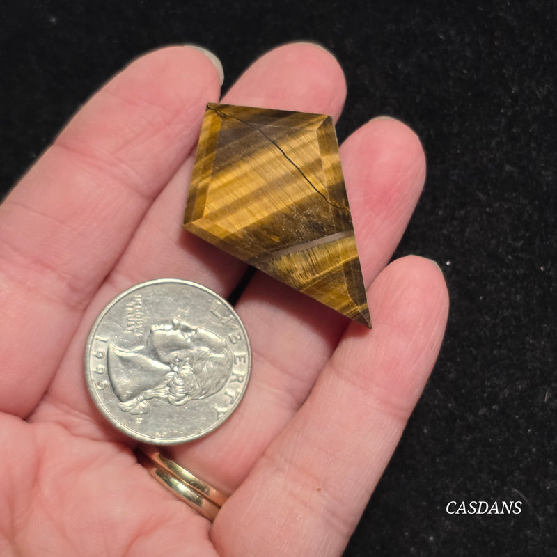 Tiger’s Eye Kite Cabochon