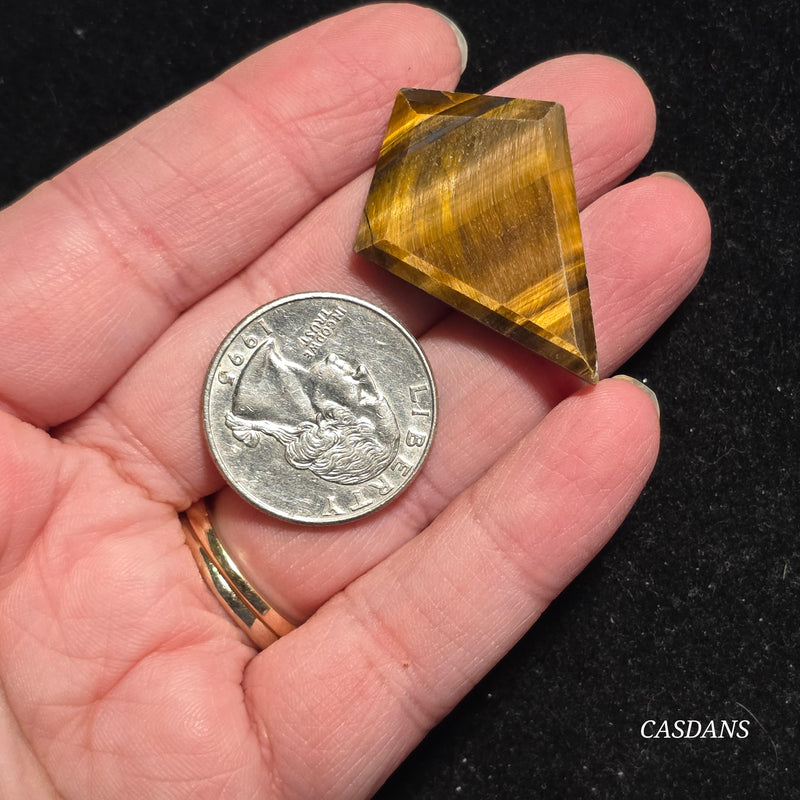 Tiger’s Eye Kite Cabochon