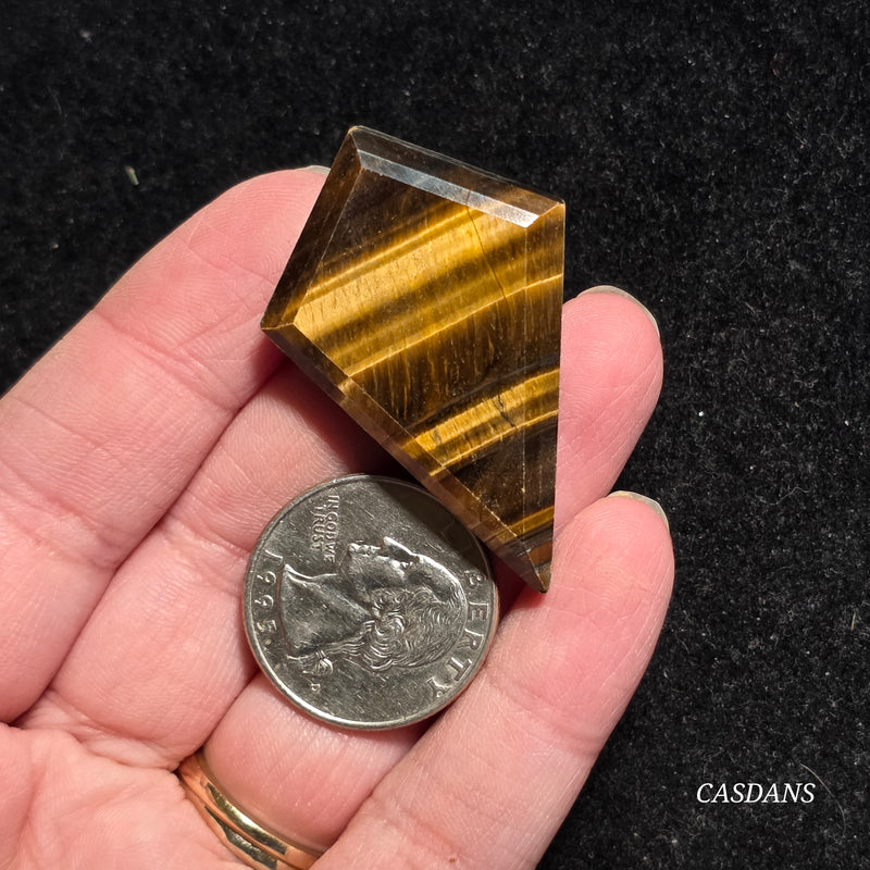 Tiger’s Eye Kite Cabochon
