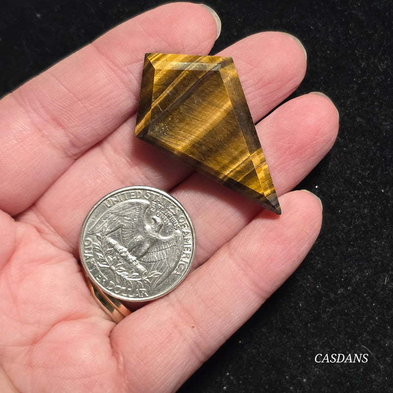 Tiger’s Eye Kite Cabochon