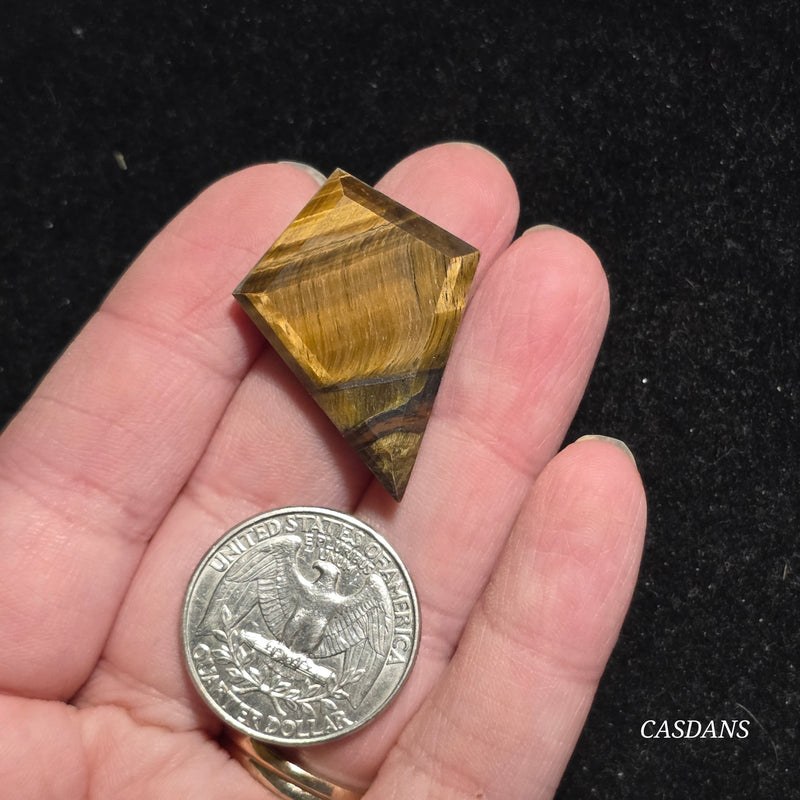 Tiger’s Eye Kite Cabochon