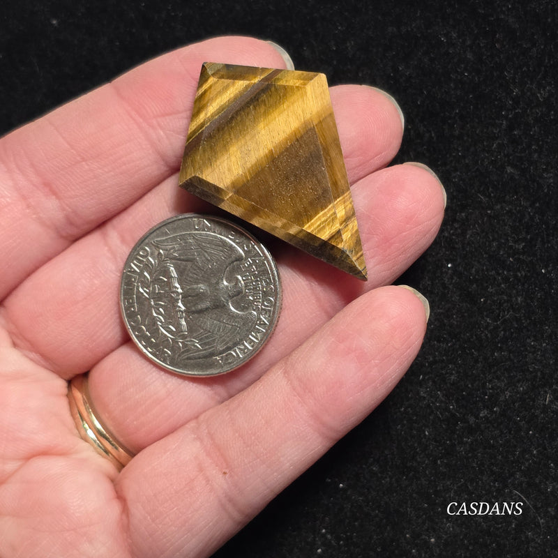 Tiger’s Eye Kite Cabochon