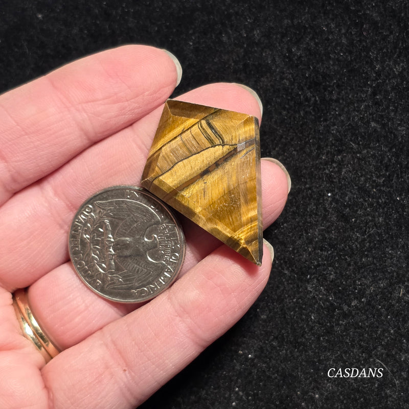 Tiger’s Eye Kite Cabochon